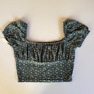 Zara crop top SIZE XS